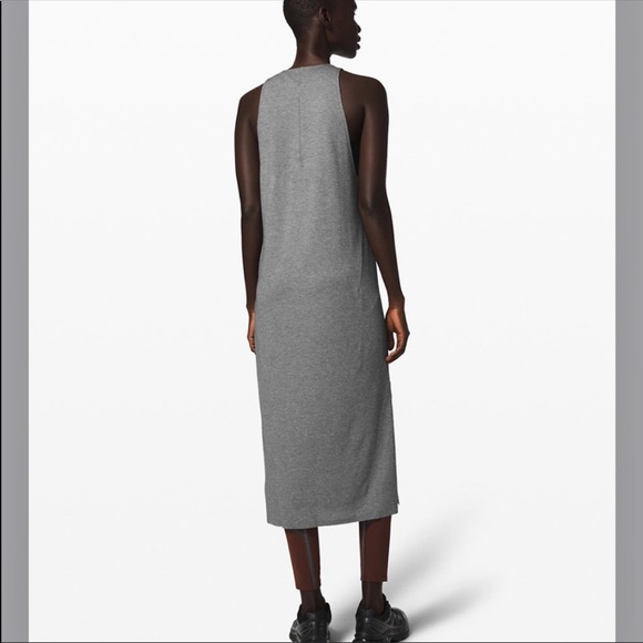 Lululemon Lahar Gray Dress *lululemon lab size S - Picture 2 of 16